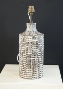 Sale Pamono Ceramic Lamp by Mari Simmulson, Sweden, 1970s