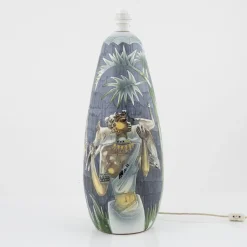 Outlet Pamono Ceramic Lamp by Marian Zawadski for Tilgmans, Sweden, 1962