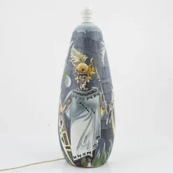 Outlet Pamono Ceramic Lamp by Marian Zawadski for Tilgmans, Sweden, 1962