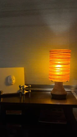 Online Pamono Ceramic Lamp from Accolay, 1970s