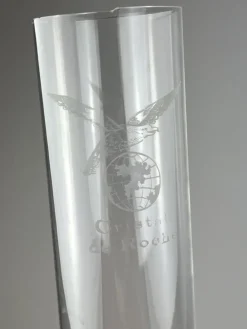 Discount Pamono Ceramic Oil Lamp in Bronze and Glass, Italy, 1930s