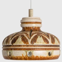 Clearance Pamono Ceramic Pendant Light, Denmark, 1970