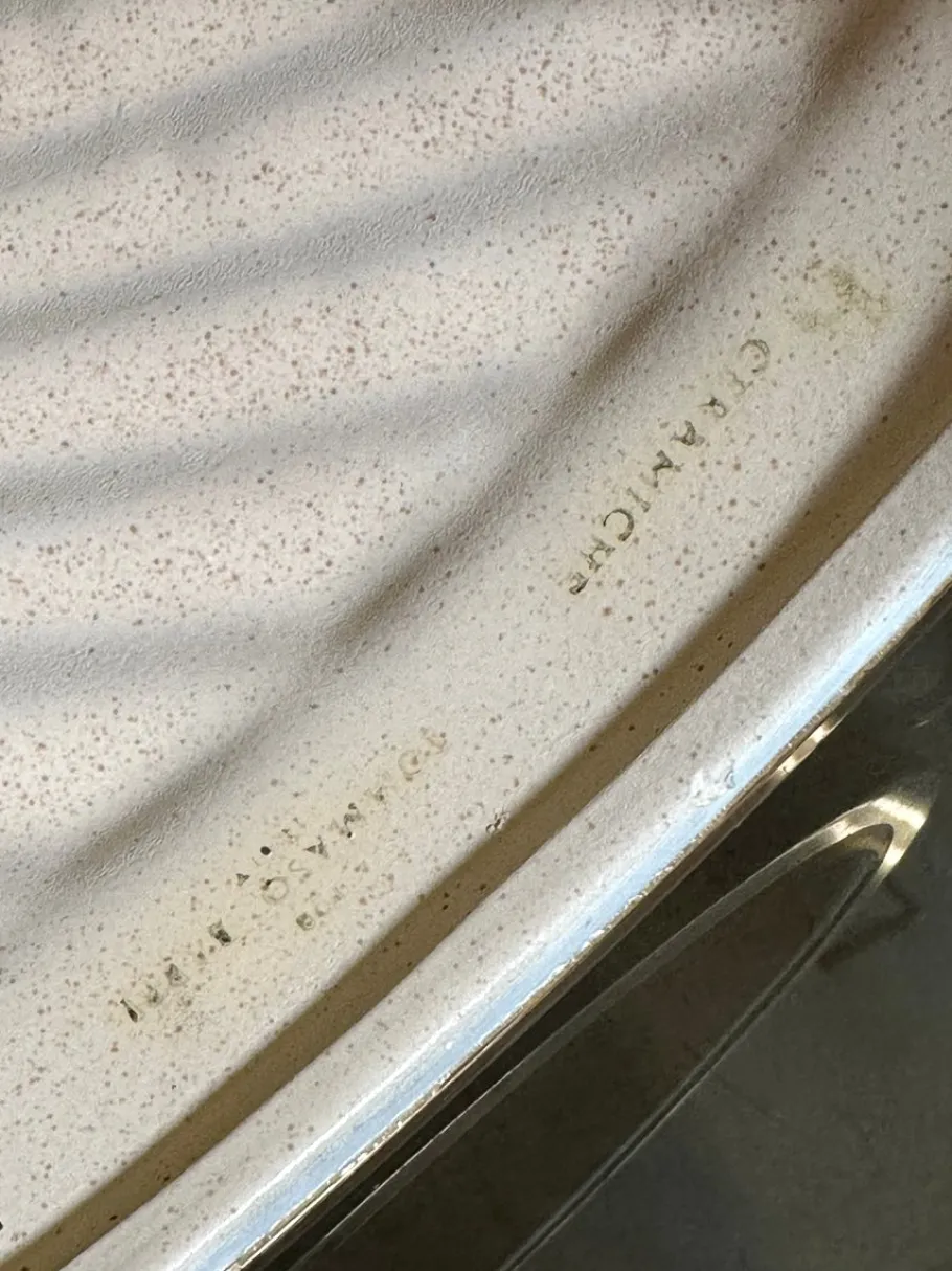 Online Pamono Ceramic Table Lamp by Tommaso Barbi, 1970s