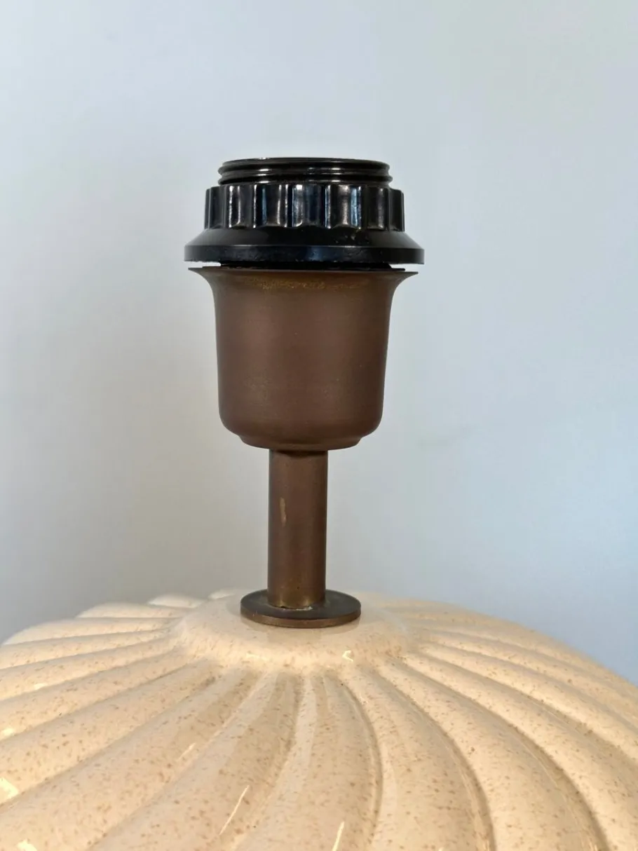 Online Pamono Ceramic Table Lamp by Tommaso Barbi, 1970s