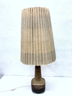 Outlet Pamono Ceramic Table Lamp from Karlsruher Majolika, 1960s