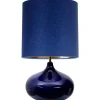Pamono Ceramic Table Lamp with New Silk Custom Made Lampshade by René Houben, 1960s