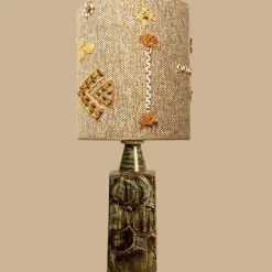 Clearance Pamono Ceramic Table Lamps attributed to Soholm, Denmark, 1960s, Set of 2