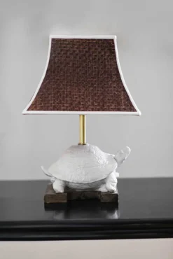 Sale Pamono Ceramic Turtle Table Lamp by Zaccagnini, 1970s