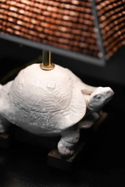 Sale Pamono Ceramic Turtle Table Lamp by Zaccagnini, 1970s