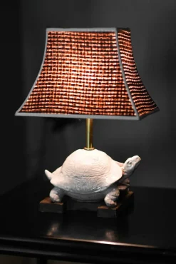 Sale Pamono Ceramic Turtle Table Lamp by Zaccagnini, 1970s