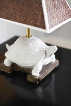 Sale Pamono Ceramic Turtle Table Lamp by Zaccagnini, 1970s