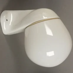 Sale Pamono Ceramic Wall Lamp by Wilhelm Wagenfeld for Lindner, 1950s