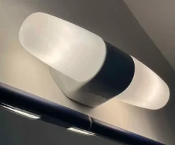 Hot Pamono Ceramic Wall Lamp by Wilhelm Wagenfeld, 1950s