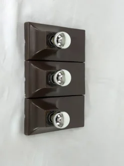 Hot Pamono Ceramic Wall Lamps, 1960s, Set of 3