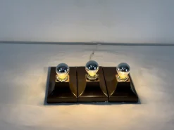 Hot Pamono Ceramic Wall Lamps, 1960s, Set of 3