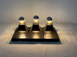 Hot Pamono Ceramic Wall Lamps, 1960s, Set of 3