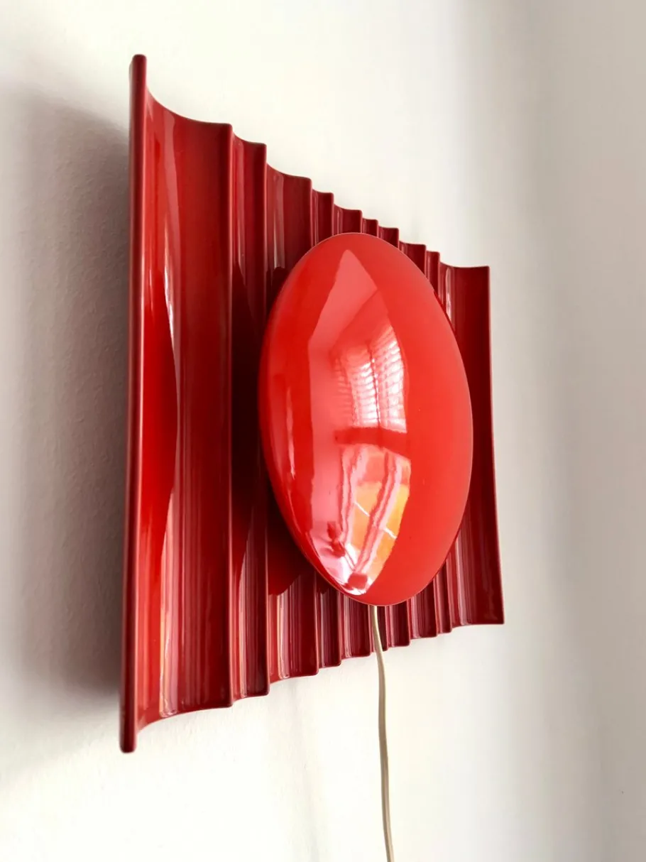 New Pamono Ceramic Wall Sconce by Olle Alberius for Rörstrand, 1970s