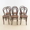 Discount Pamono Chairs in Wood and Vienna Straw from Thonet, Set of 6