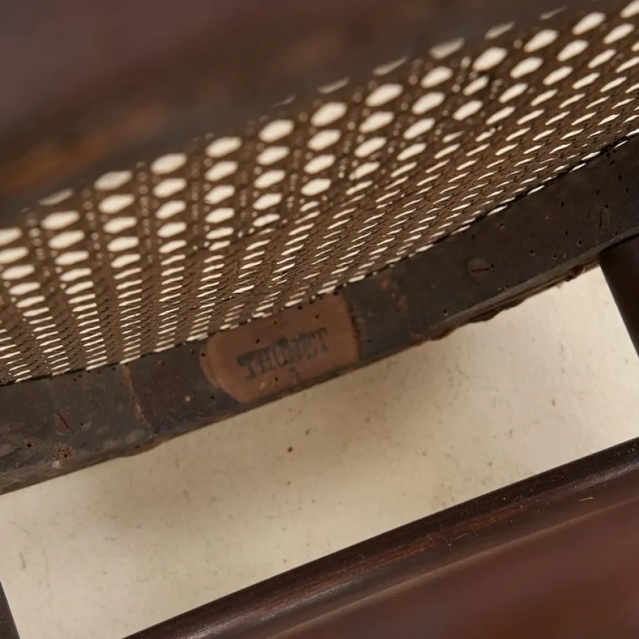 Discount Pamono Chairs in Wood and Vienna Straw from Thonet, Set of 6