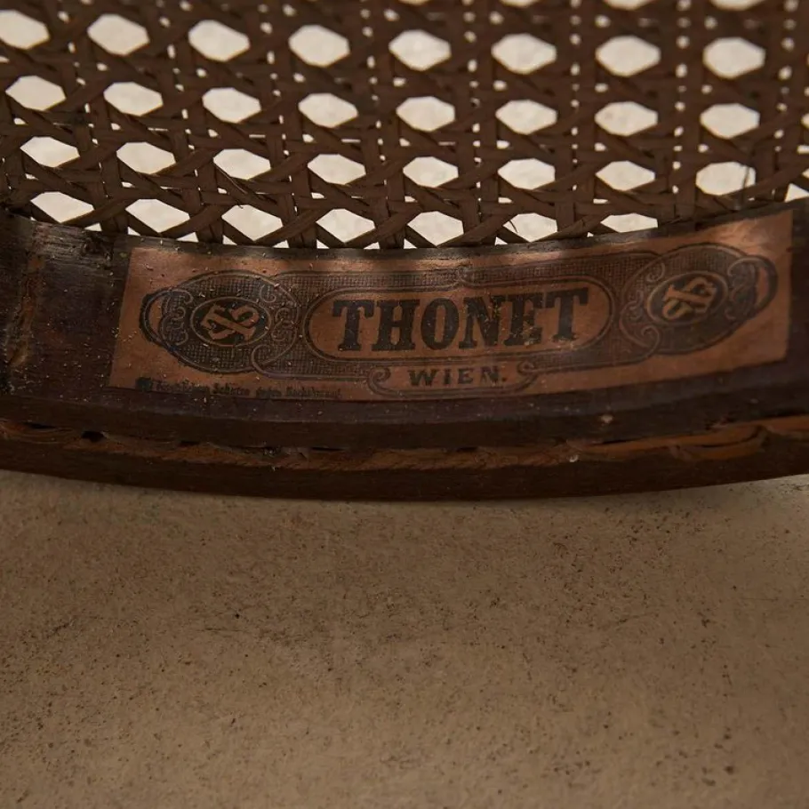 Discount Pamono Chairs in Wood and Vienna Straw from Thonet, Set of 6