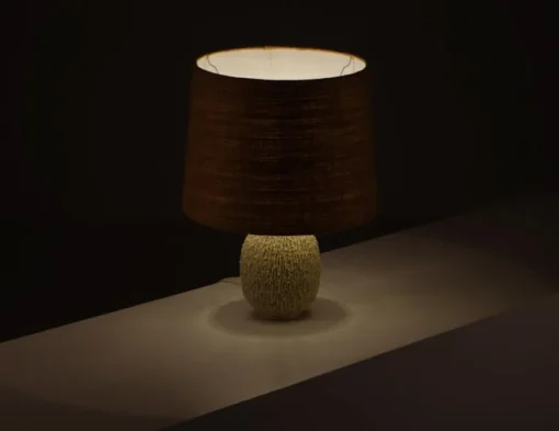 Best Pamono Chamotte Table Lamp by Gunnar Nylund, 1950s