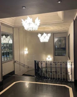 Discount Pamono Champs-Elysées Chandelier from Lalique, 1957