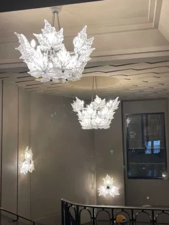 Discount Pamono Champs-Elysées Chandelier from Lalique, 1957