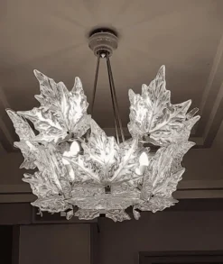 Discount Pamono Champs-Elysées Chandelier from Lalique, 1957