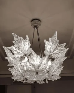 Discount Pamono Champs-Elysées Chandelier from Lalique, 1957
