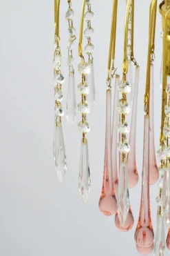 Discount Pamono Chandelier attributed to P. Venini, Italy, 1970s