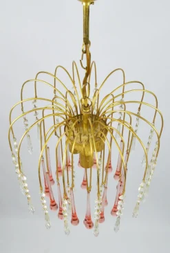 Discount Pamono Chandelier attributed to P. Venini, Italy, 1970s