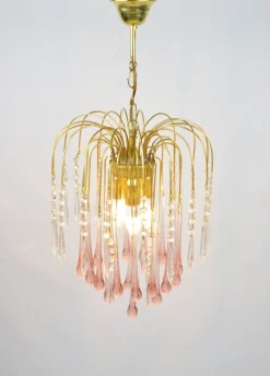 Discount Pamono Chandelier attributed to P. Venini, Italy, 1970s