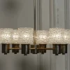 Online Pamono Chandelier attributed to Carl Fagerlund for Orrefors, Sweden, 1950s