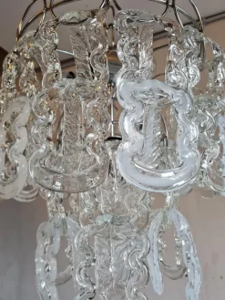 Online Pamono Chandelier by Angelo Mangiarotti for Vistori, 1960s