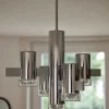 Clearance Pamono Chandelier by Gaetano Sciolari for Sciolari, 1970s