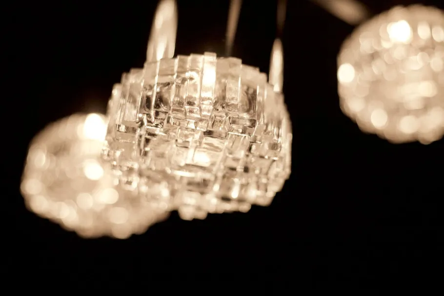 Clearance Pamono Chandelier by Gaetano Sciolari for Sciolari, 1970s