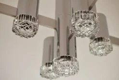Clearance Pamono Chandelier by Gaetano Sciolari for Sciolari, 1970s