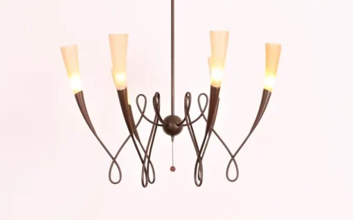 Best Pamono Chandelier by Jean Francois Crochet for Terzani, 1980s