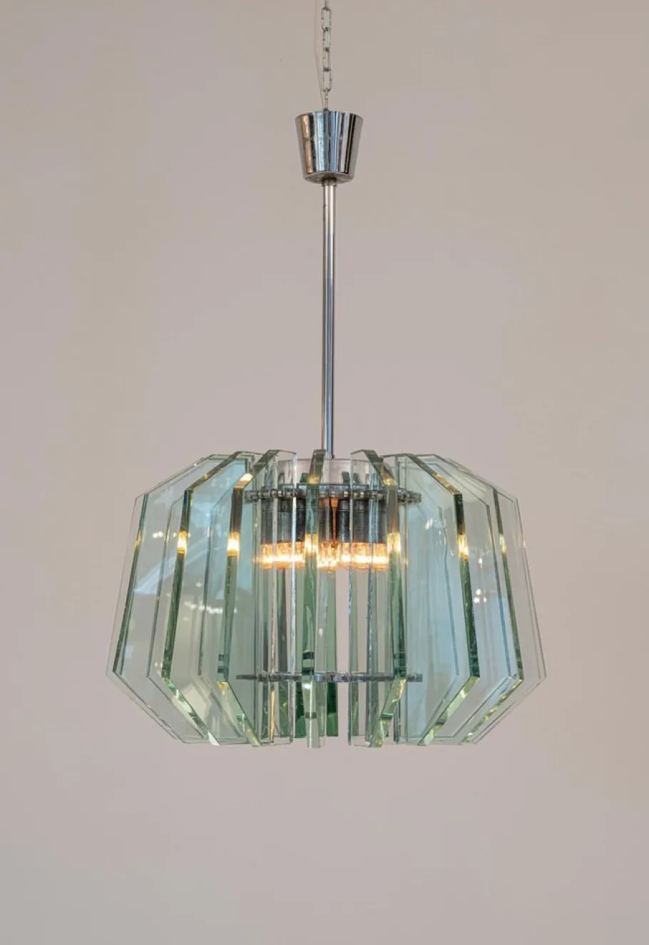 Hot Pamono Chandelier by Max Ingrand for Fontana Arte, 1960s