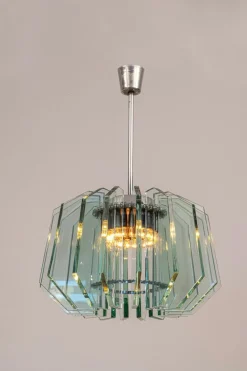 Hot Pamono Chandelier by Max Ingrand for Fontana Arte, 1960s