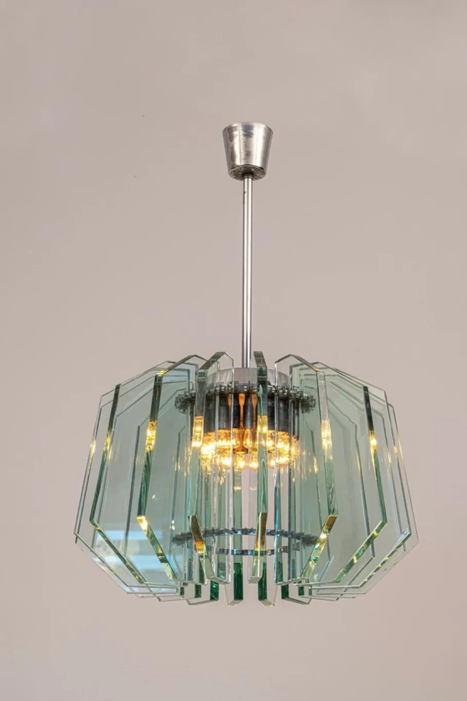 Hot Pamono Chandelier by Max Ingrand for Fontana Arte, 1960s