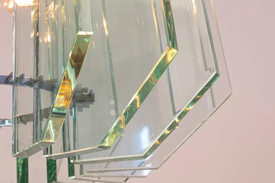 Hot Pamono Chandelier by Max Ingrand for Fontana Arte, 1960s