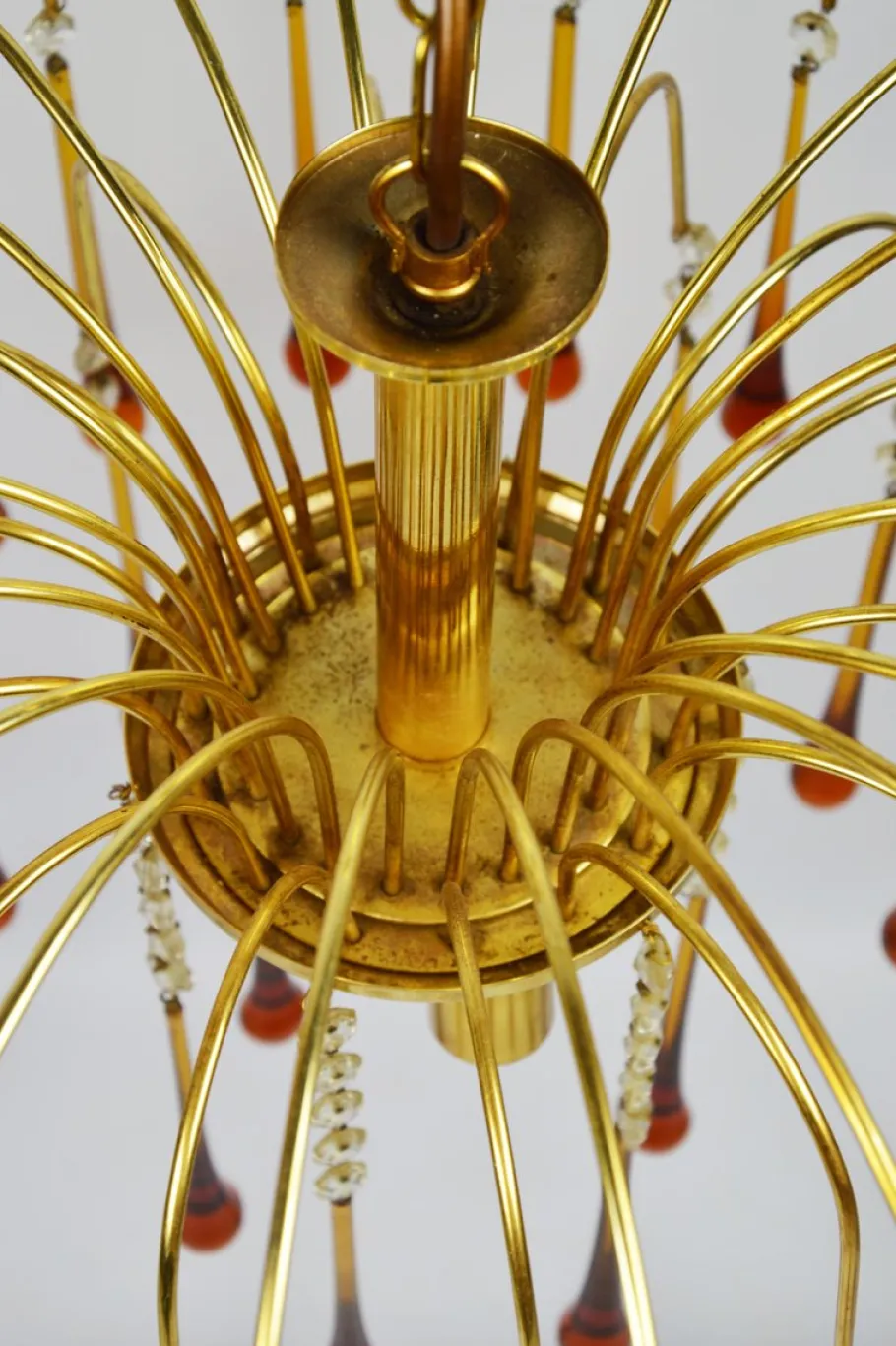 Online Pamono Chandelier by P. Venini, 1960s