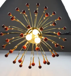 Online Pamono Chandelier by P. Venini, 1960s