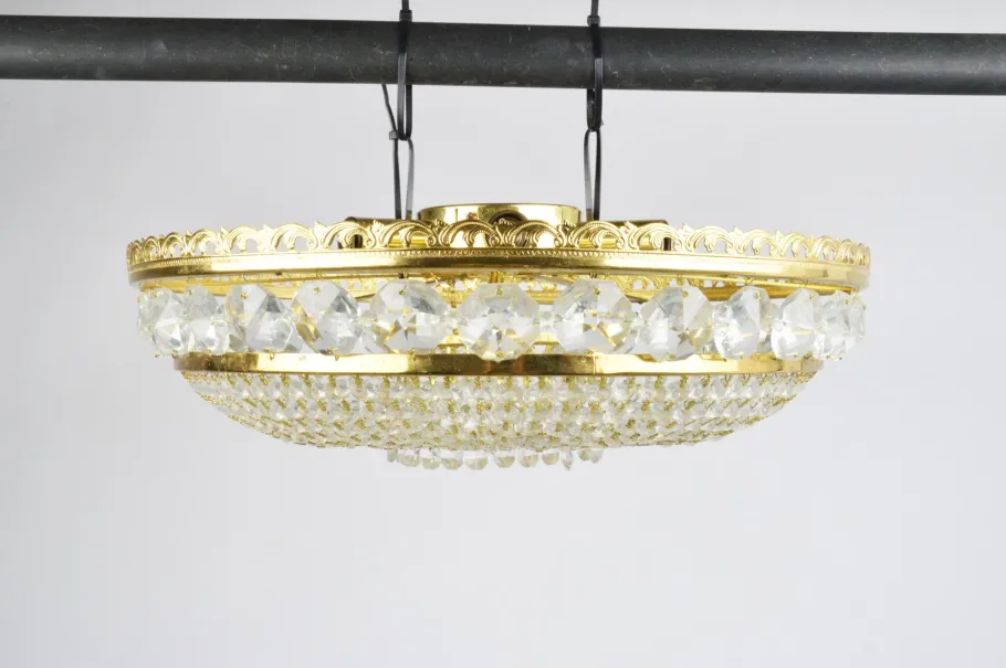 New Pamono Chandelier by Preciosa Jablonec, Former Czechoslovakia, 1970s