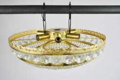 New Pamono Chandelier by Preciosa Jablonec, Former Czechoslovakia, 1970s
