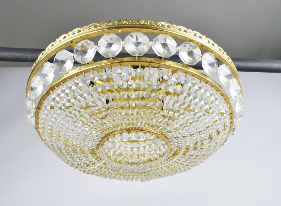 New Pamono Chandelier by Preciosa Jablonec, Former Czechoslovakia, 1970s