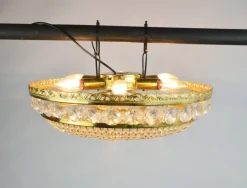 New Pamono Chandelier by Preciosa Jablonec, Former Czechoslovakia, 1970s