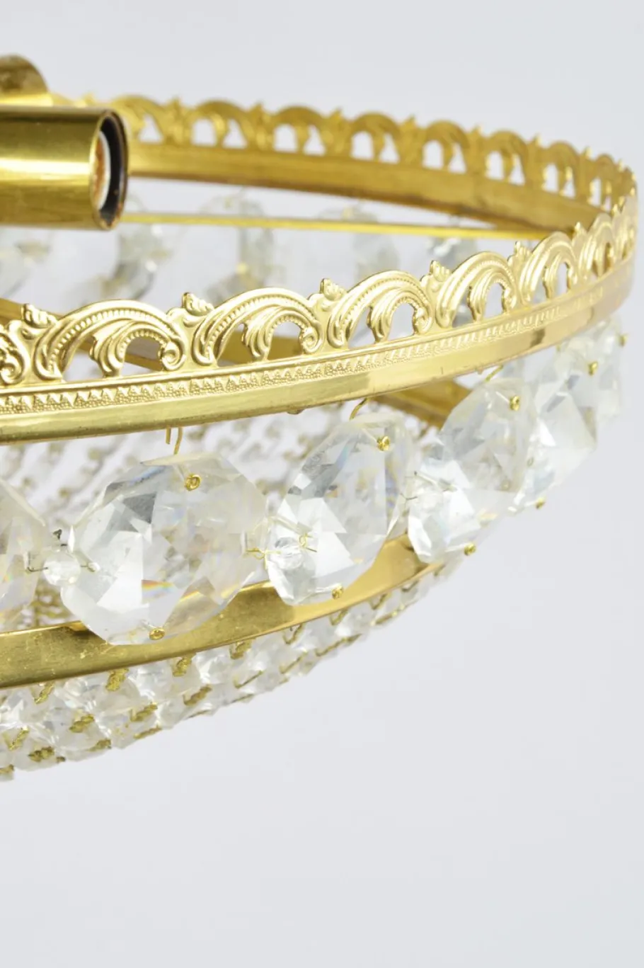 New Pamono Chandelier by Preciosa Jablonec, Former Czechoslovakia, 1970s