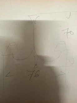 Online Pamono Chandelier from Arlus, France, 1950s